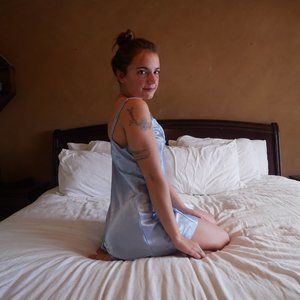 Secret Treasures Baby Blue Slip/Dress 3/$20